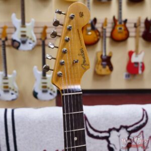 Fender Custom Shop 1962 Stratocaster Hardtail Hand-Wound Pickups AAA Dark Rosewood Slab Board Relic Sonic Blue 7.20 LBS - Image 7