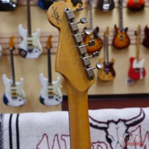 Fender Custom Shop 1962 Stratocaster Hardtail Hand-Wound Pickups AAA Dark Rosewood Slab Board Relic Sonic Blue 7.20 LBS - Image 11
