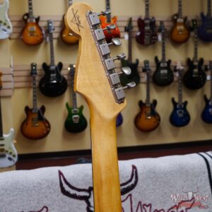 Fender Custom Shop 1962 Stratocaster Hardtail Hand-Wound Pickups AAA Dark Rosewood Slab Board Relic Sonic Blue - Image 10