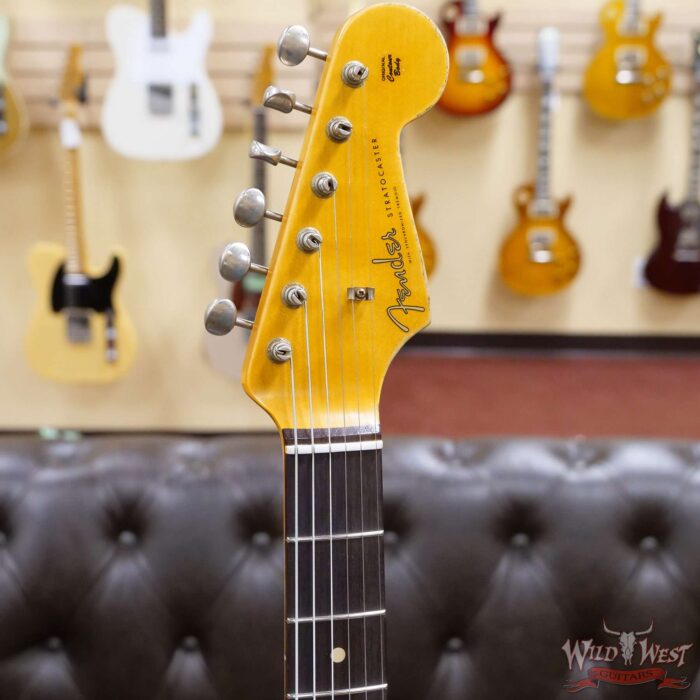 Fender Custom Shop 1962 Stratocaster Relic AAA Rosewood Board with Quartersawn Maple Neck Taos Turquoise - Image 7