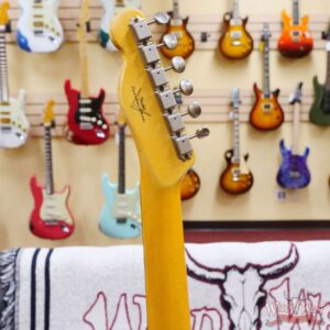 Fender Custom Shop 1962 Telecaster Custom Rosewood Slab Board Hand-Wound Pickups Relic Shell Pink 7.30 lbs - Image 9