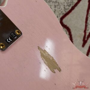 Fender Custom Shop 1962 Telecaster Custom Rosewood Slab Board Hand-Wound Pickups Relic Shell Pink 7.30 lbs - Image 11