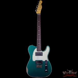 Fender Custom Shop 1962 Telecaster Custom Relic HH EVH Pickups Rosewood Fingerboard British Racing Green - Image 5