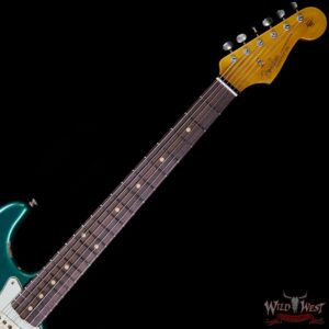 Fender Custom Shop 1963 Stratocaster AAA Rosewood Fingerboard Heavy Relic British Racing Green - Image 8