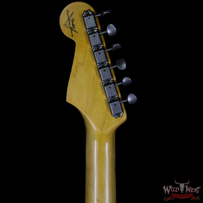 Fender Custom Shop Collection 1963 Stratocaster Relic Dark AAA Rosewood Fretboard Graffiti Yellow - Image 10