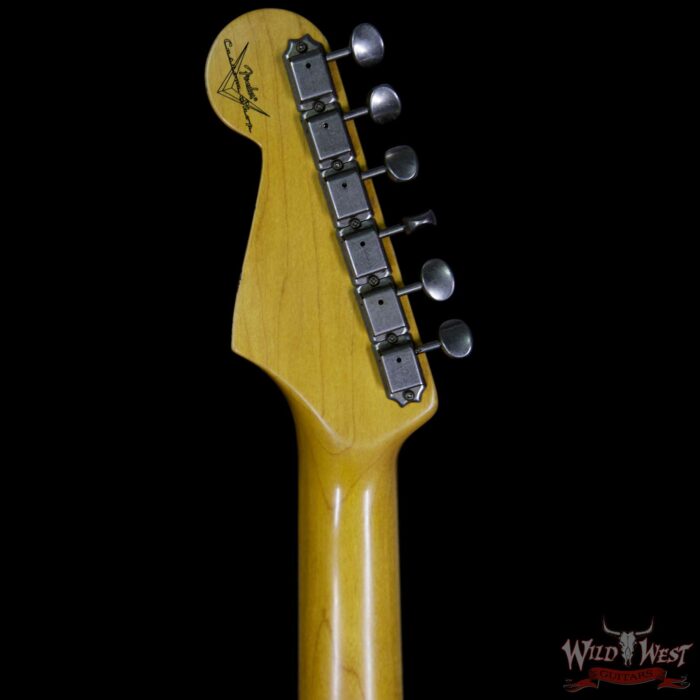 Fender Custom Shop 1963 Stratocaster Relic Rosewood Fretboard Graffiti Yellow - Image 10