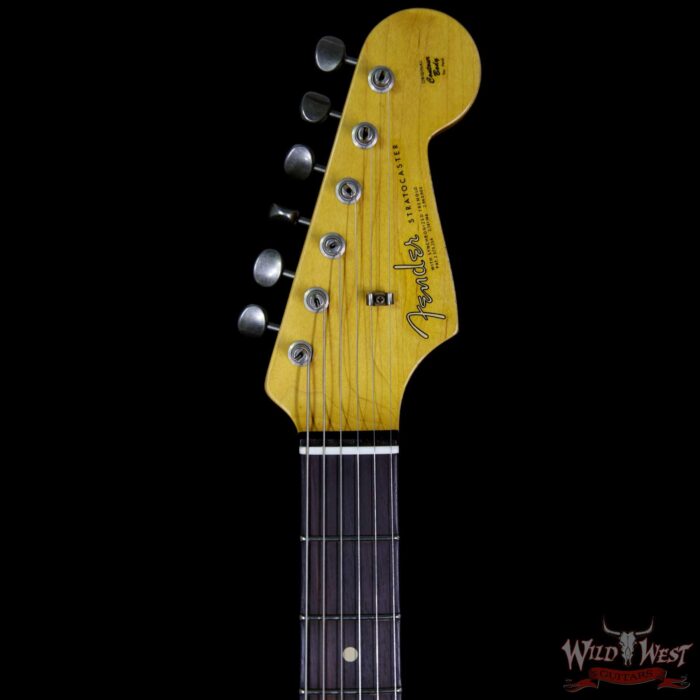 Fender Custom Shop 1963 Stratocaster Relic Rosewood Fretboard Graffiti Yellow - Image 8