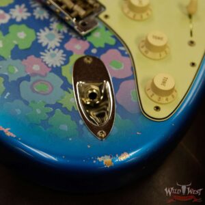Fender Custom Shop 1963 Stratocaster Relic 63 Reissue AAA Rosewood Fingerboard Blue Flower - Image 13