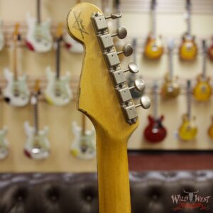 Fender Custom Shop 1963 Stratocaster Relic Rosewood Fingerboard British Racing Green - Image 10