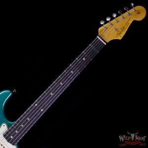 Fender Custom Shop 1963 Stratocaster Relic Rosewood Fingerboard British Racing Green - Image 9