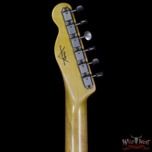 Fender Custom Shop 1963 Telecaster Relic Rosewood Fingerboard Fiesta Red - Image 10