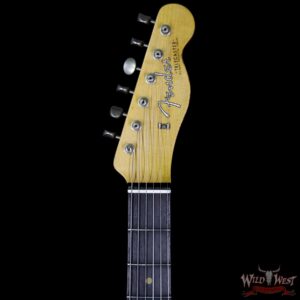 Fender Custom Shop 1963 Telecaster Relic Rosewood Fingerboard Fiesta Red - Image 8
