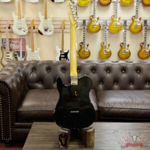 Fender Custom Shop 1963 Telecaster Relic Rosewood Fretboard Faded Black - Image 14