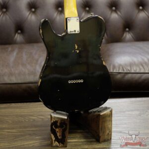 Fender Custom Shop 1963 Telecaster Relic Rosewood Fretboard Faded Black - Image 15
