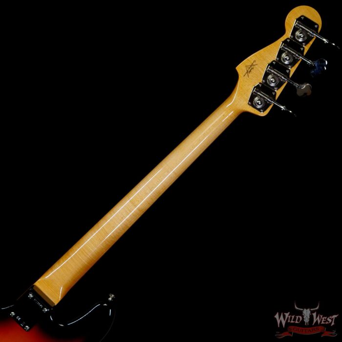 Fender Custom Shop Thin Skin 1964 Jazz Bass J-Bass Hand-Wound Pickups NOS 3 Tone Sunburst - Image 5