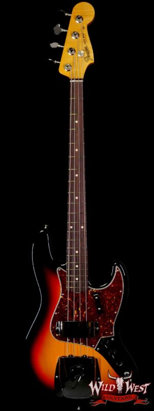 Fender Custom Shop Thin Skin 1964 Jazz Bass J-Bass Hand-Wound Pickups NOS 3 Tone Sunburst