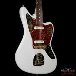 Fender Custom Shop 1966 Jaguar NOS Rosewood fretboard Olympic White - Image 4