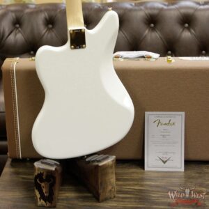 Fender Custom Shop 1966 Jaguar NOS Rosewood fretboard Olympic White - Image 15