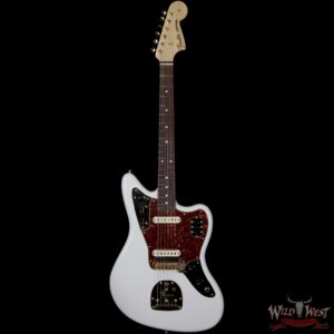 Fender Custom Shop 1966 Jaguar NOS Rosewood fretboard Olympic White - Image 5