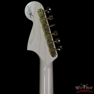 Fender Custom Shop 1966 Jaguar NOS Rosewood fretboard Olympic White - Image 10