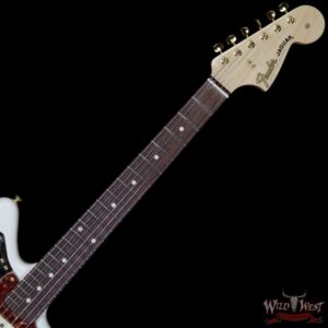 Fender Custom Shop 1966 Jaguar NOS Rosewood fretboard Olympic White - Image 9