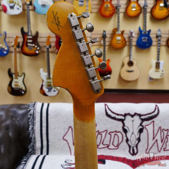 Fender Custom Shop 1967 Stratocaster AAA Rosewood Fingerboard Hand-Wound Pickups Heavy Relic 3 Tone Sunburst - Image 10