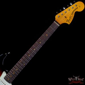 Fender Custom Shop Ash 1968 Stratocaster Quartersawn Maple Neck AAA Rosewood Slab Board Hand-Wound Pickups Relic 3 Tone Sunburst - Image 4