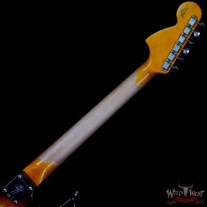 Fender Custom Shop Ash 1968 Stratocaster Quartersawn Maple Neck AAA Rosewood Slab Board Hand-Wound Pickups Relic 3 Tone Sunburst - Image 5