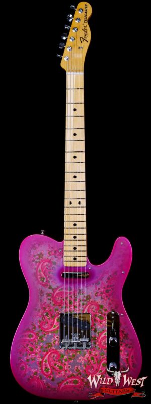 Fender Custom Shop Vintage Custom ‘68 Telecaster Maple Fingerboard NOS Pink Paisley