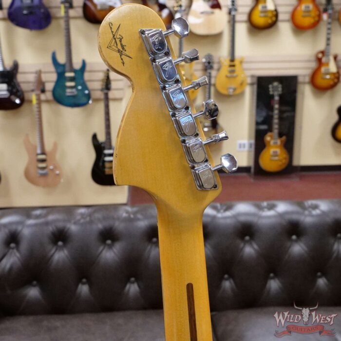 Fender Custom Shop 1972 Telecaster Deluxe Relic HH Quatersawn Maple Neck AAA Rosewood Board Fiesta Red - Image 11