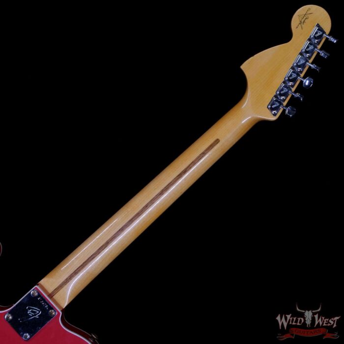 Fender Custom Shop 1972 Telecaster Deluxe Relic HH Quatersawn Maple Neck AAA Rosewood Board Fiesta Red - Image 5