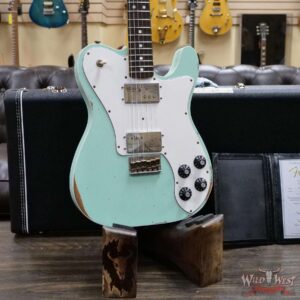 Fender Custom Shop 1972 Telecaster Deluxe Relic HH Quatersawn Maple Neck AAA Rosewood Board Surf Green - Image 8