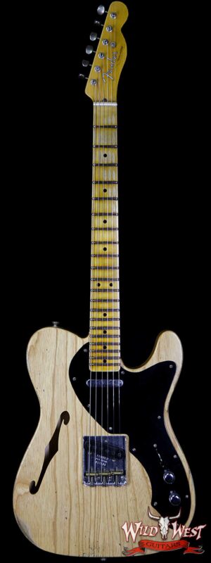2018 NAMM Ltd Fender Custom Shop Blackguard Thinline Telecaster Relic Aged Natural