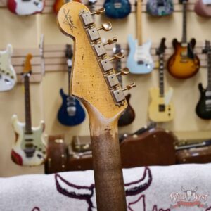 Fender Custom Shop Wild West Guitars 25th Anniversary 1960 Stratocaster Madagascar Rosewood Fretboard Heavy Relic 3 Tone Sunburst 7.70 LBS - Image 11