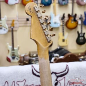 Fender Custom Shop Wild West Guitars 25th Anniversary 1960 Stratocaster Madagascar Rosewood Fretboard Heavy Relic Lake Placid Blue 7.60 LBS - Image 11