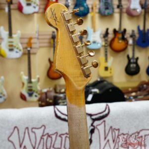Fender Custom Shop Wild West Guitars 25th Anniversary 1960 Stratocaster Madagascar Rosewood Fretboard Heavy Relic Fiesta Red 7.80 LBS - Image 11