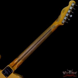 Fender Custom Shop Limited 50’s Pine Esquire Hand-Wound Pickup Super Heavy Relic Aged Nocaster Blonde 6.60 LBS - Image 5