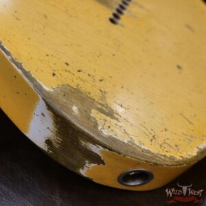 Fender Custom Shop Limited 50’s Pine Esquire Hand-Wound Pickup Super Heavy Relic Aged Nocaster Blonde 6.60 LBS - Image 13
