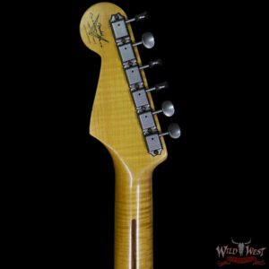 Fender Custom Shop Summer Event LTD Fat 50s Stratocaster Relic Flame Maple Neck Aged Desert Sand - Image 10