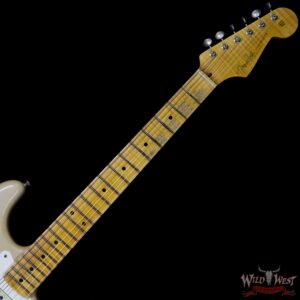 Fender Custom Shop Summer Event LTD Fat 50s Stratocaster Relic Flame Maple Neck Aged Desert Sand - Image 9
