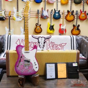 Fender Custom Shop Limited Edition ‘50s Thinline Telecaster TELE® Relic Pink Paisley 6.80 LBS - Image 6