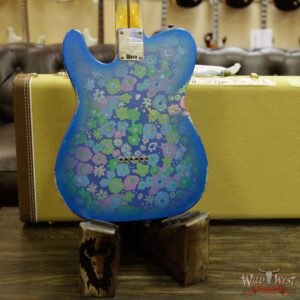 Fender Custom Shop 2017 NAMM Limited Edition 50’s Telecaster Thinline Relic Blue Flower - Image 15
