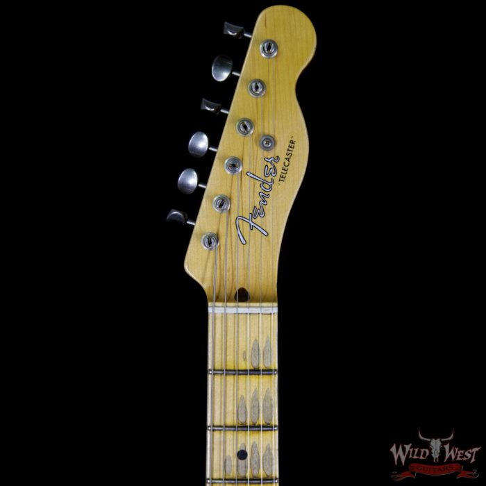 Fender Custom Shop 2017 NAMM Limited Edition 50’s Telecaster Thinline Relic Blue Flower - Image 8
