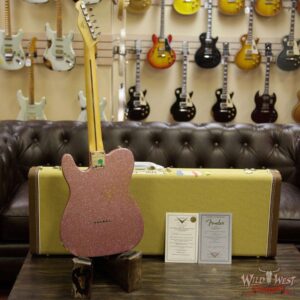 Fender Custom Shop 2017 NAMM Limited Edition 50’s Thinline Telecaster Relic Champagne Sparkle - Image 9
