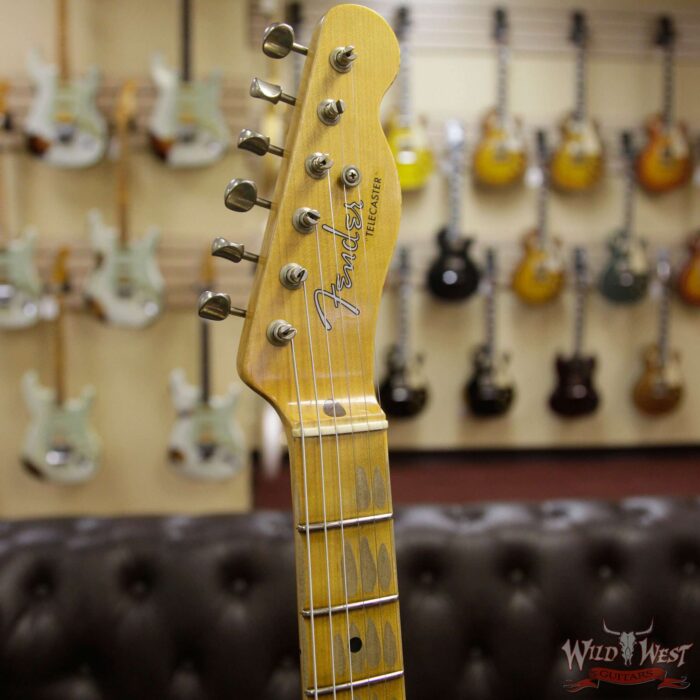 Fender Custom Shop 2017 NAMM Limited Edition 50’s Thinline Telecaster Relic Champagne Sparkle - Image 7