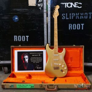 Jim Root Collection 2004 Fender 50th Anniversary Custom Shop 1956 Stratocaster Azetc Gold - Image 6