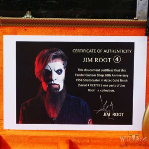 Jim Root Collection 2004 Fender 50th Anniversary Custom Shop 1956 Stratocaster Azetc Gold - Image 12