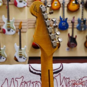 Fender Custom Shop limited Edition 1957 Stratocaster Hardtail Hand-Wound Pickups Journeyman Relic Faded Aged 2 Tone Sunburst - Image 10