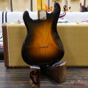 Fender Custom Shop limited Edition 1957 Stratocaster Hardtail Hand-Wound Pickups Journeyman Relic Faded Aged 2 Tone Sunburst - Image 11