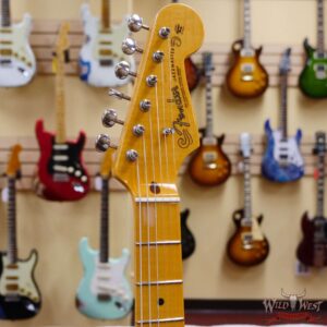 Fender Custom Shop Vintage Custom 1958 Jazzmaster Hand-Wound Pickups Maple Neck NOS Aged Desert Sand - Image 7